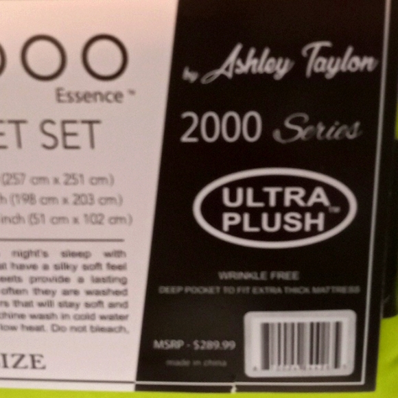 Bamboo Essence King Size  Lime Green-  6 Piece Sheet Set - Picture 8 of 10